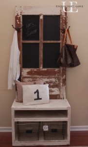 DIY hall tree from Unexpected Elegance