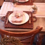 Table setting for Christmas from Unexpected Elegance