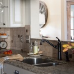 Mini Kitchen Makeover via Unexpected Elegance