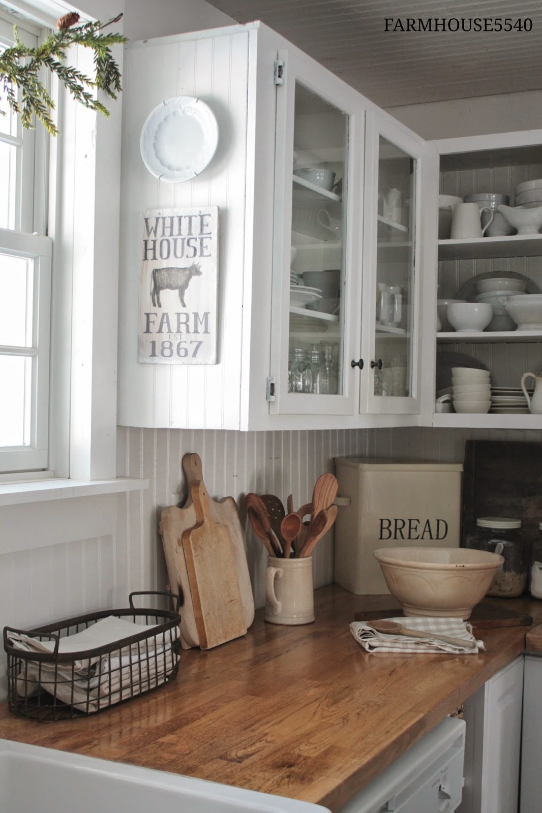 7 Ideas for a Farmhouse Inspired Kitchen {on a BUDGET}  Unexpected Elegance