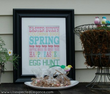 Bird Nest Dollar Store Favors