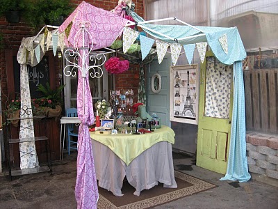 Holly's booth