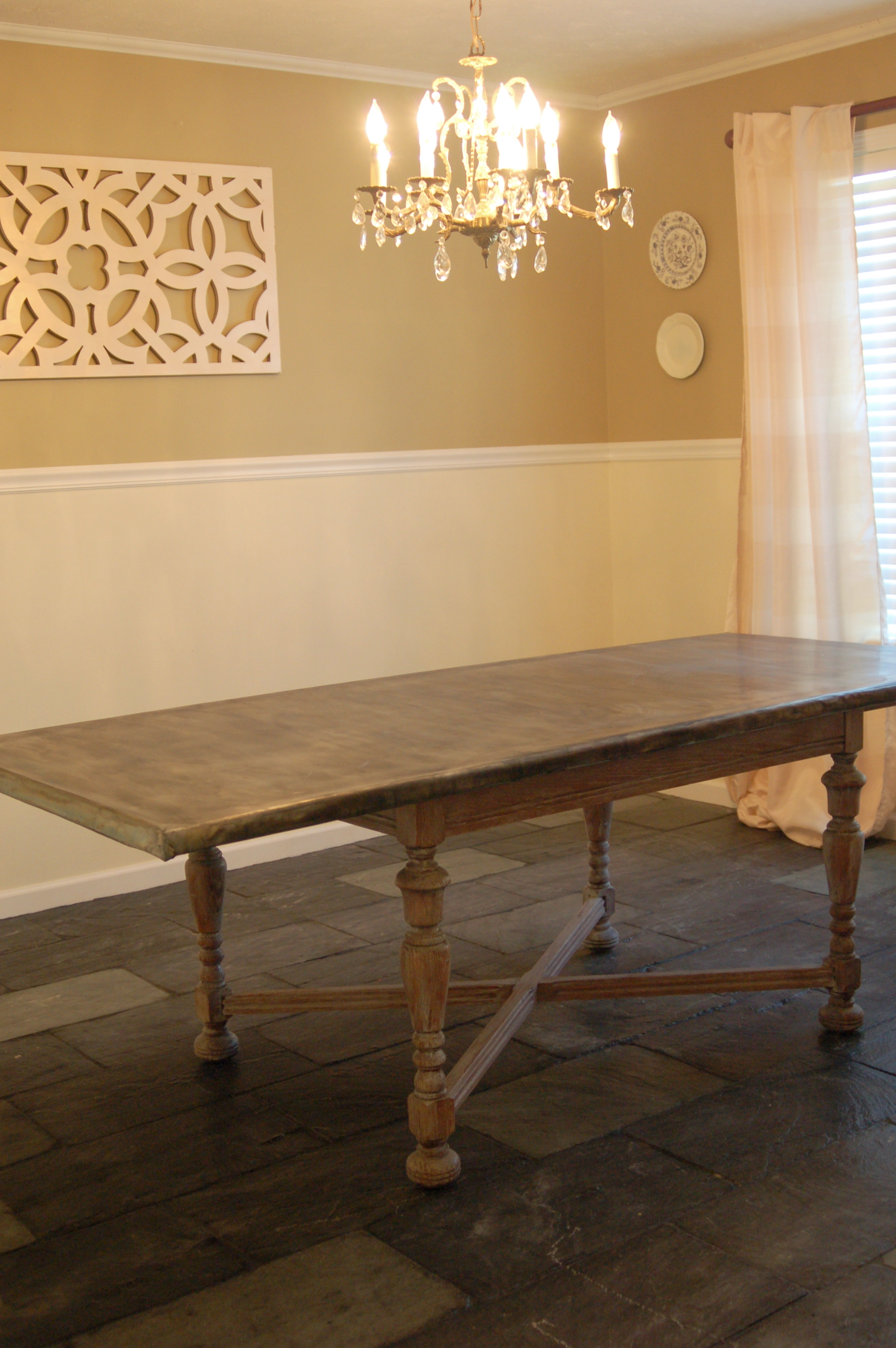 Zinc Table Tutorial Unexpected Elegance