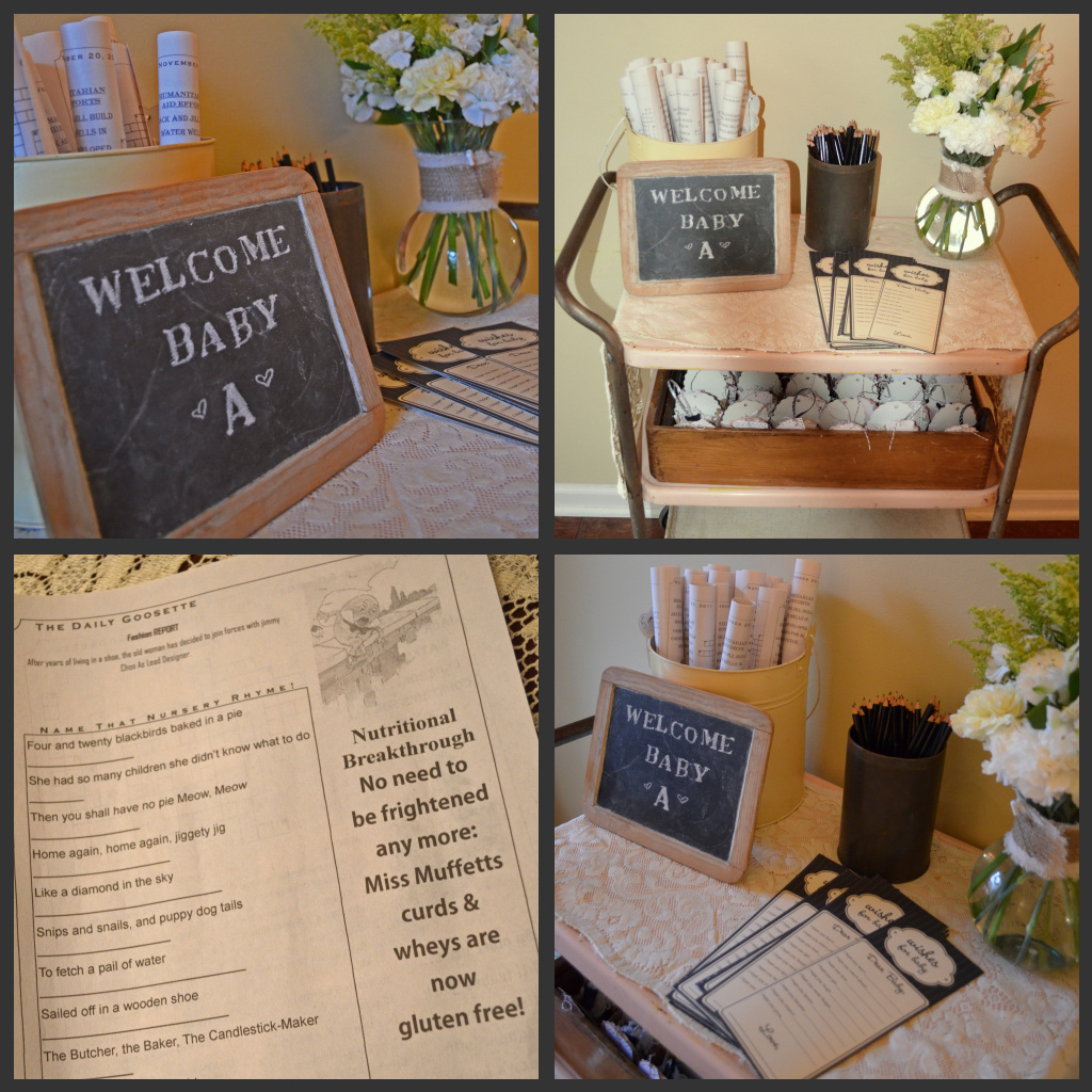 Ideas to throw a nursery rhyme baby shower