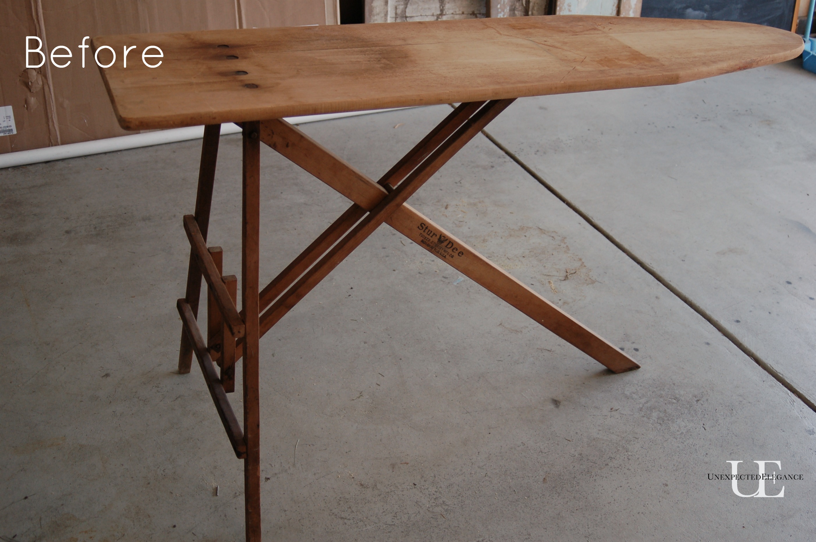 Ironing Board To Sofa Table Unexpected Elegance