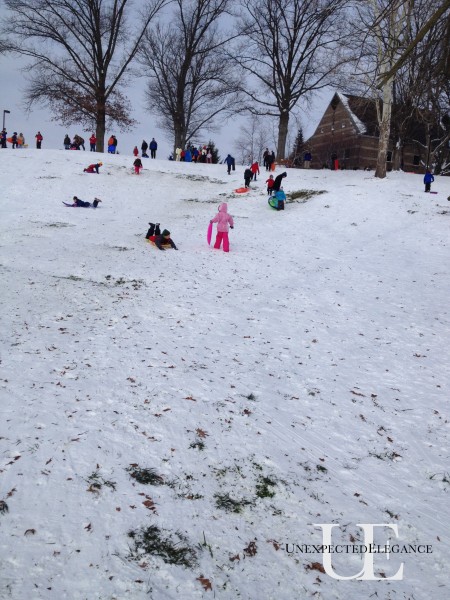 Sledding