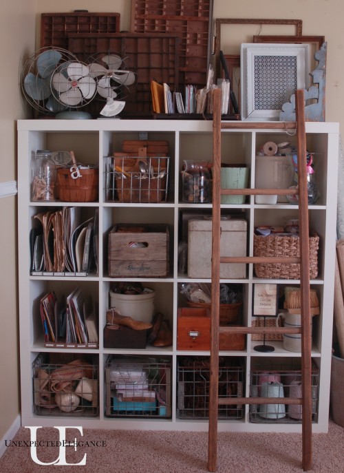 Office shelving at Unexpected Elegance