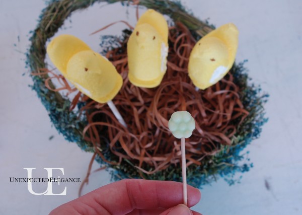 Peep Basket Flowers