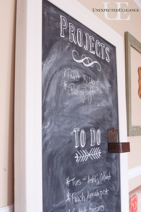 DIY Chalkboard at Unexpected Elegance (1 of 1)