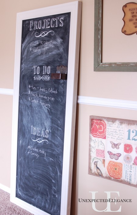 DIY ChalkboardTutorial at Unexpected Elegance (1 of 1)