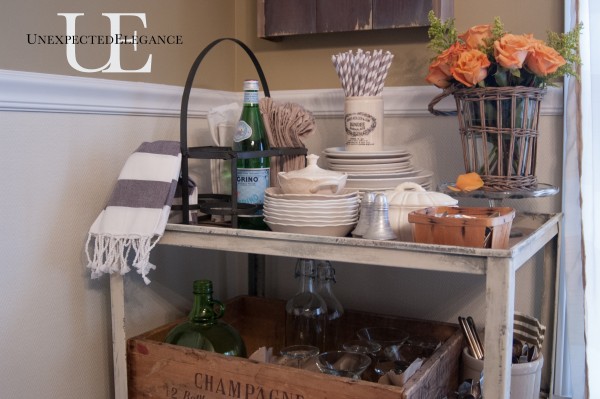 Industrial Cart turned Serving Cart via Unexpected Elegance (1 of 1)-9