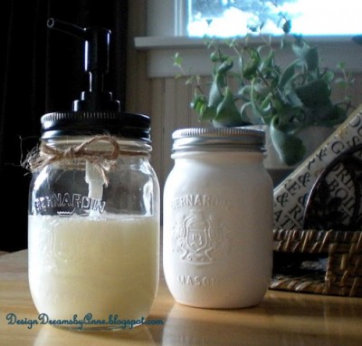 mason jar soap pump