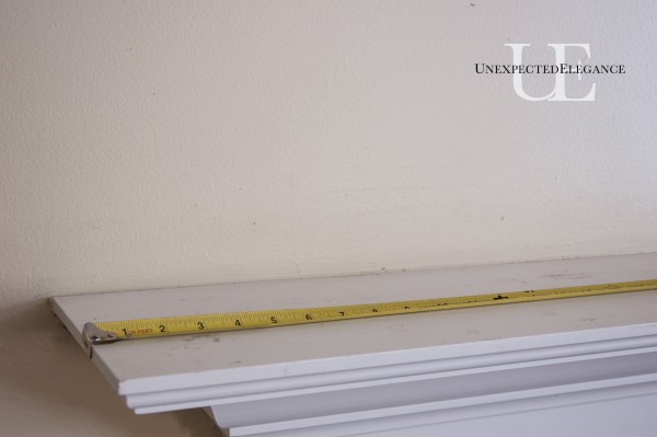 Steps for Making a wider Mantel (1 of 1)