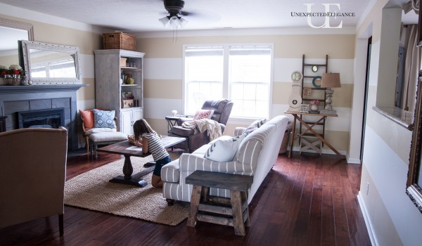 Striped Living Room Makeover (1 of 1)-13