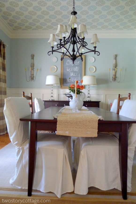 Two Story Cottage Dining Room