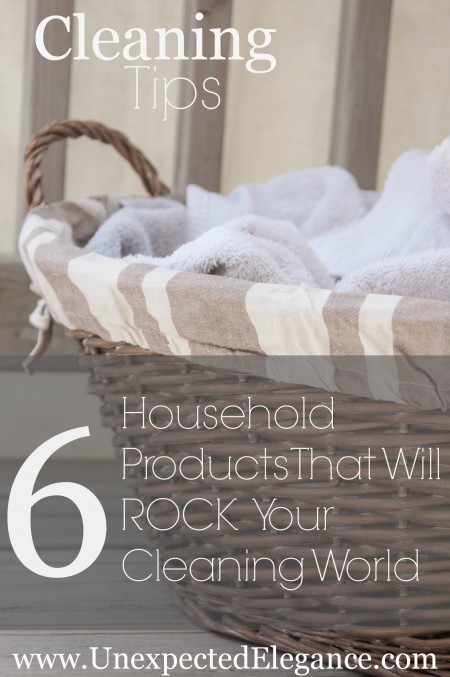 6 Household Products that Will ROCK Your Cleaning World