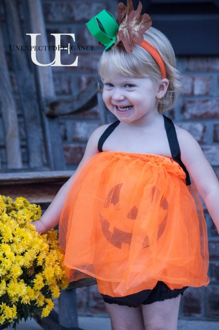 Dollar Store DIY Girl's Pumpkin Costume at Unexpected Elegance (1 of 1)-4