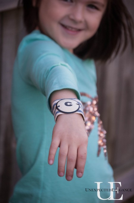 DIY Girl's bracelet from a Napkin Ring