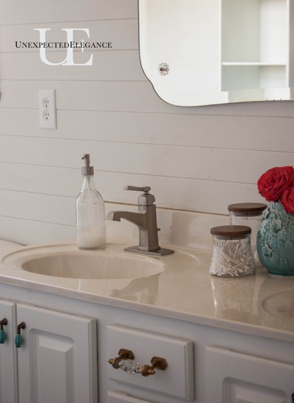 Master Bathroom Makeover from Unexpected Elegance
