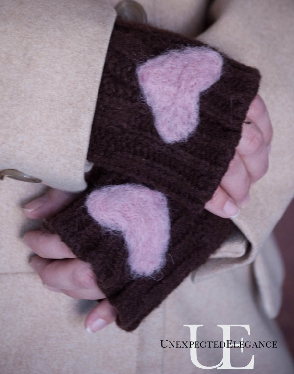 How to make easy Fingerless Mittens