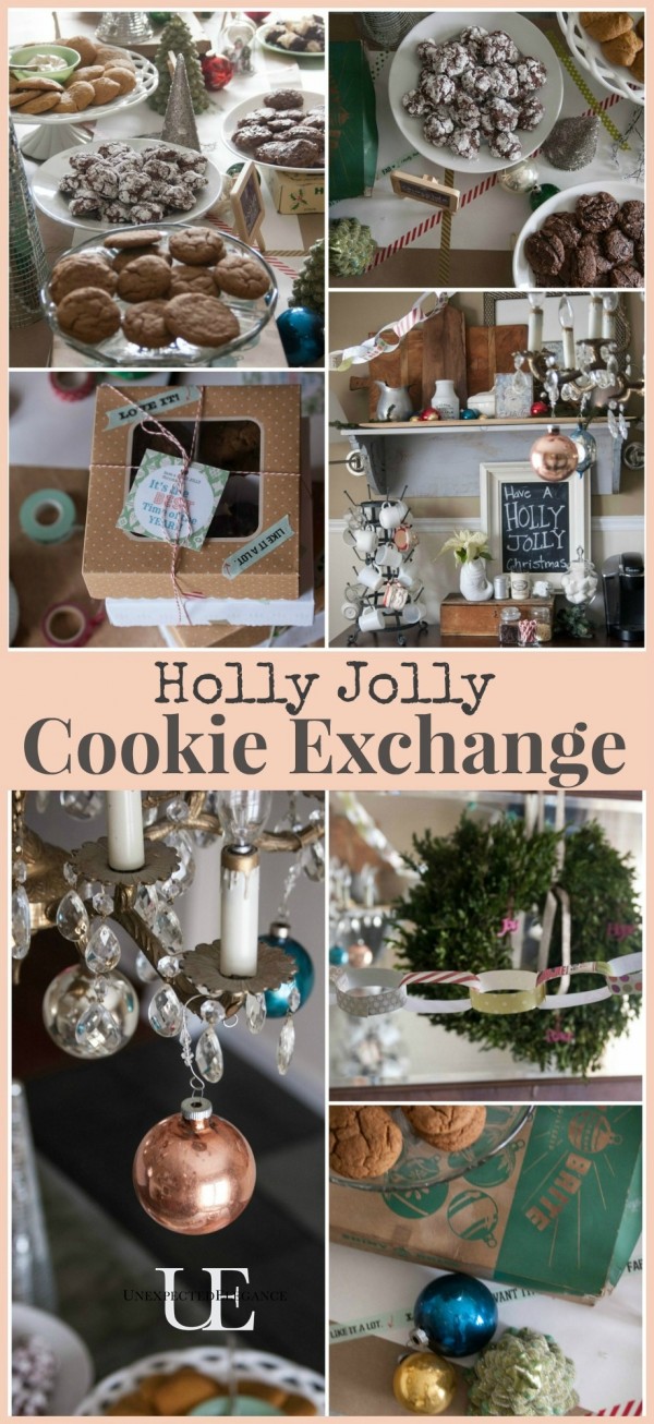 Holly Jolly Cookie Exchange with Free Printables #ButterHoliday #shop #cbias