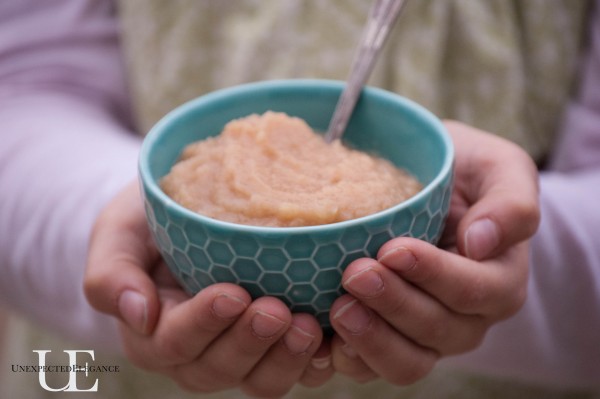 Roasted Honey Crisp Apple Sauce Recipe from Unexpected Elegance 3