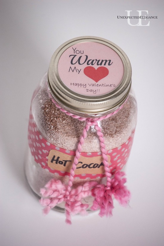 Hot Cocoa and FREE Printable...a perfect Valentine's gift for a friend or teacher!