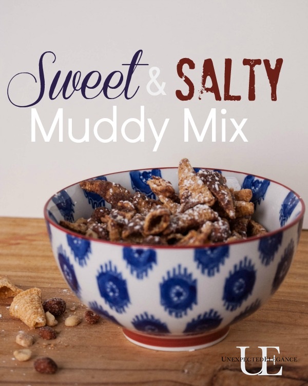 Sweet and Salty Muddy Mix - Dollar Store Challenge