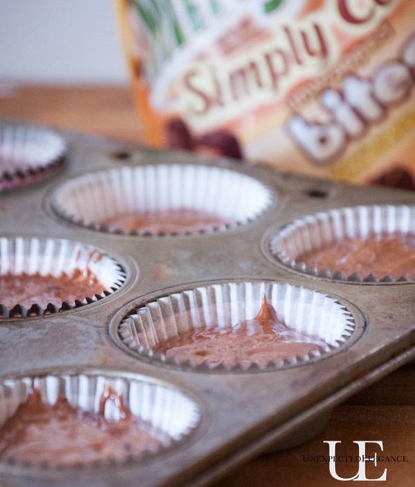 Salted Milky Way Cupcakes with Chocolate Bunny Ears #EatMoreBites #cBias