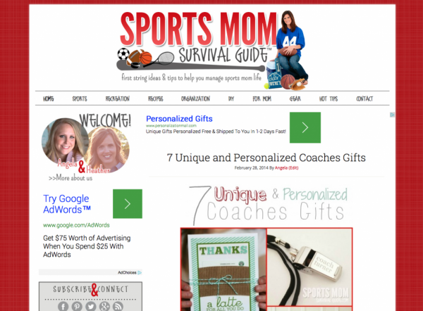 Sports Mom Survival Guide Launch