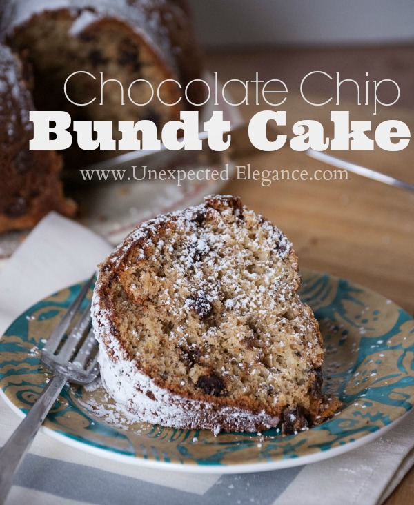 YUMMY Chocolate Chip Bundt Cake-1