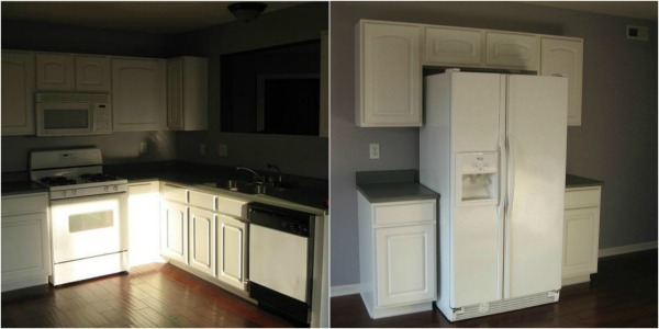 kitchen before renovations