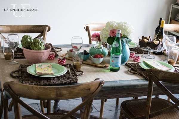Spring Dining Room Tablescape-1-11