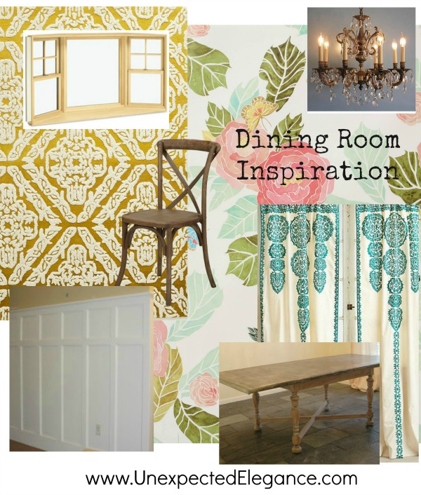 dining room inspiration mood board