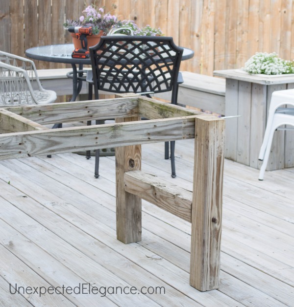 Diy Outdoor Farm Table Unexpected, How To Build A Simple Patio Table