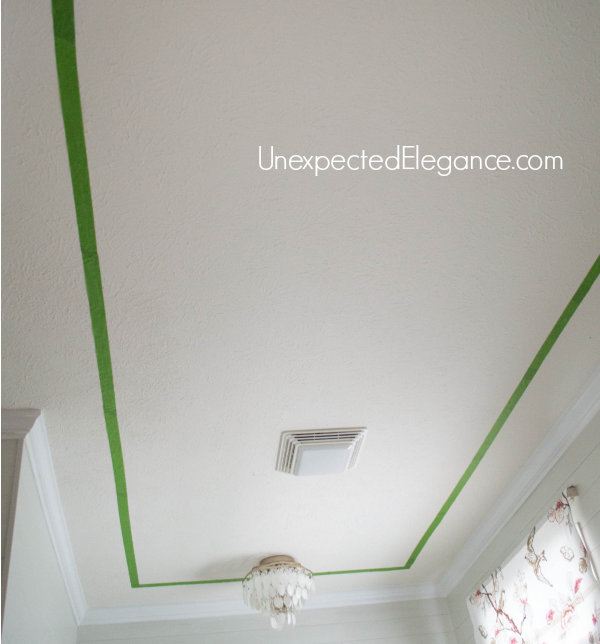 Easily Add Interest to Your Ceiling and Make the Room feel Taller-1-3