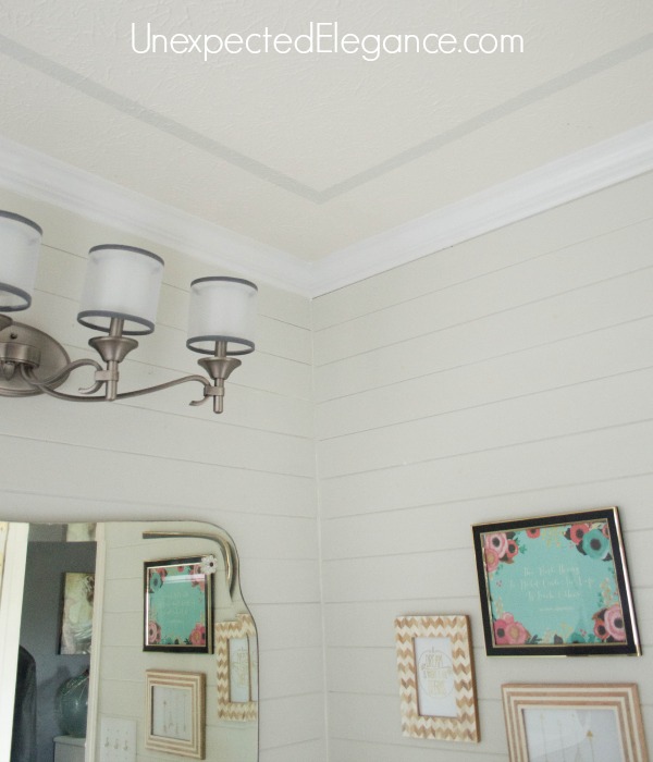 Easily Add Interest to Your Ceiling and Make the Room feel Taller
