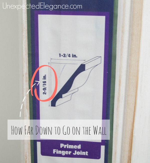 Have you always wanted to add crown molding to a space but are paralyzed by fear of not doing it right? Get some awesome Tips for Hanging Crown Molding Like a Pro....from a NON-PRO!