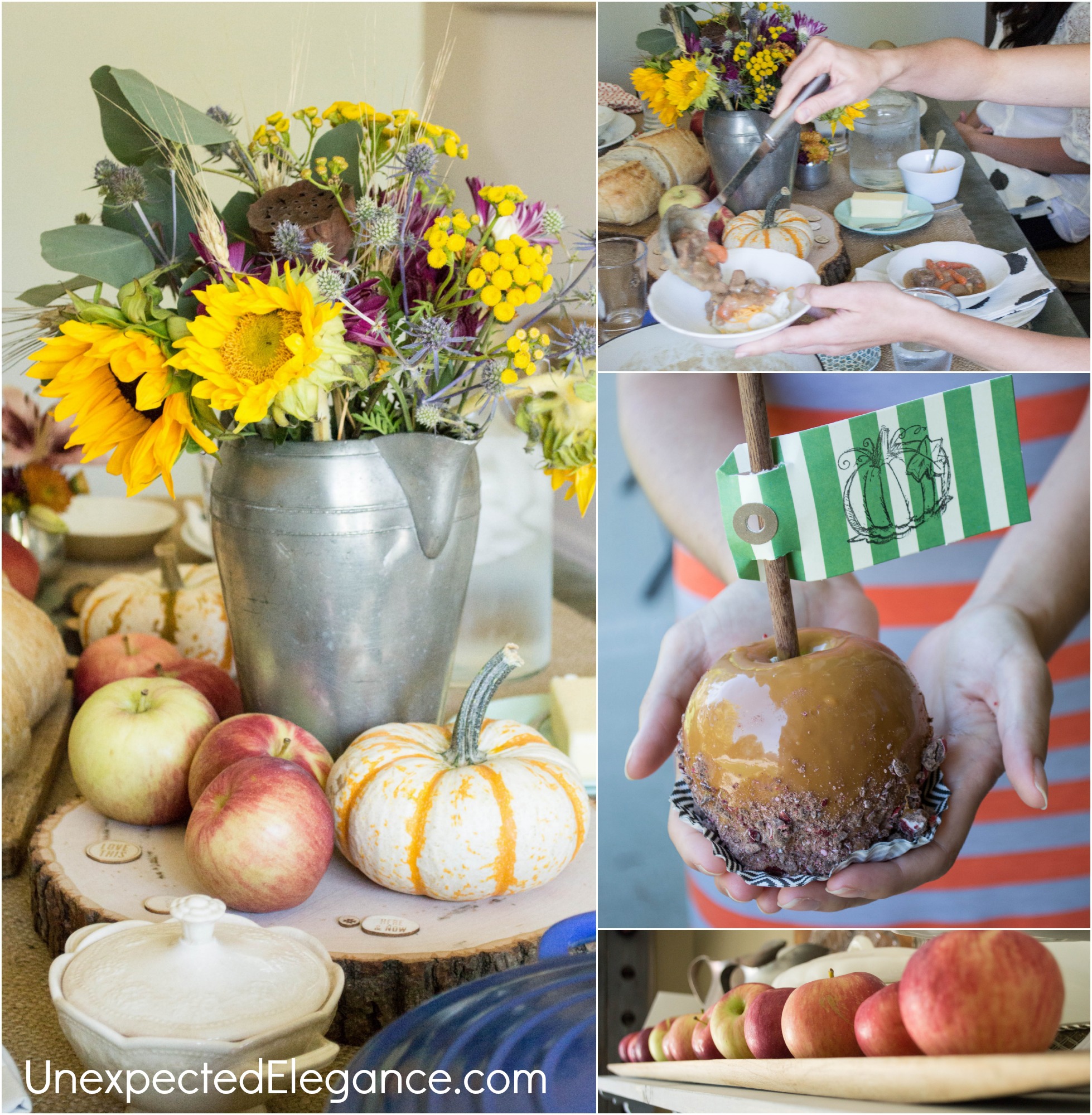 Fall Apple Themed Luncheon