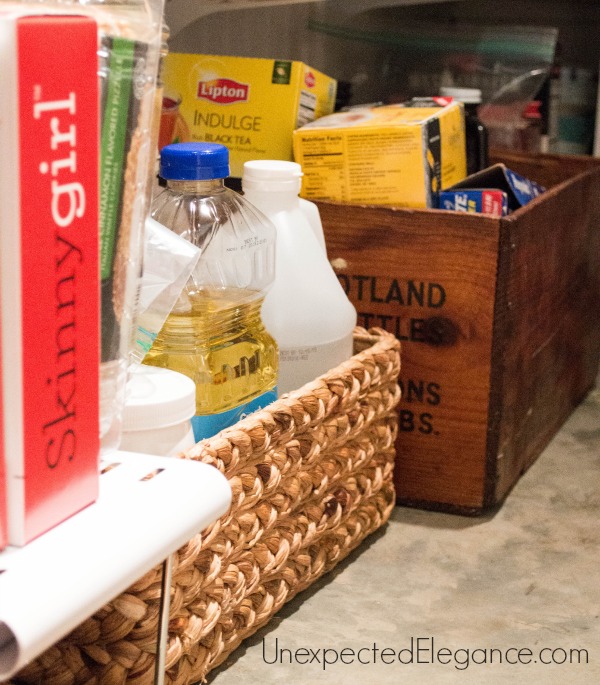 1 Plastic Storage Baskets With Lids, Small Pantry Organization