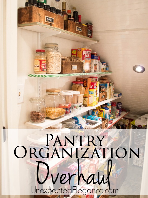 Pantry Organization Overhaul