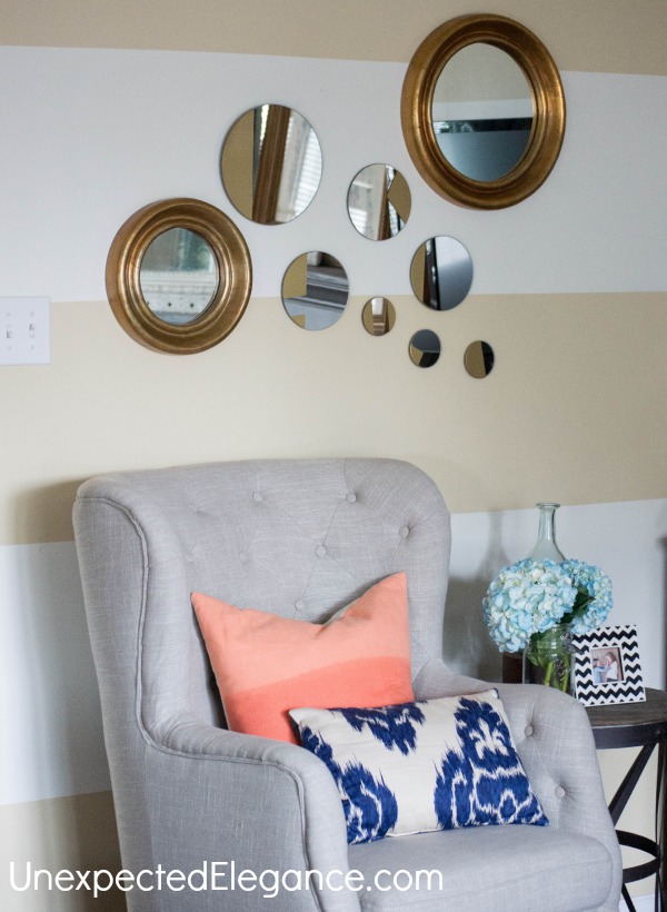 West Elm Inspired Gold Mirror-1-10