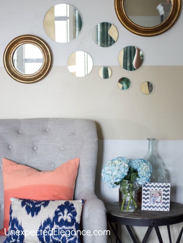 West Elm Inspired Gold Mirror-1-12