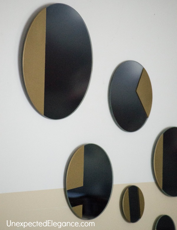 West Elm Inspired Gold Mirror-1-8