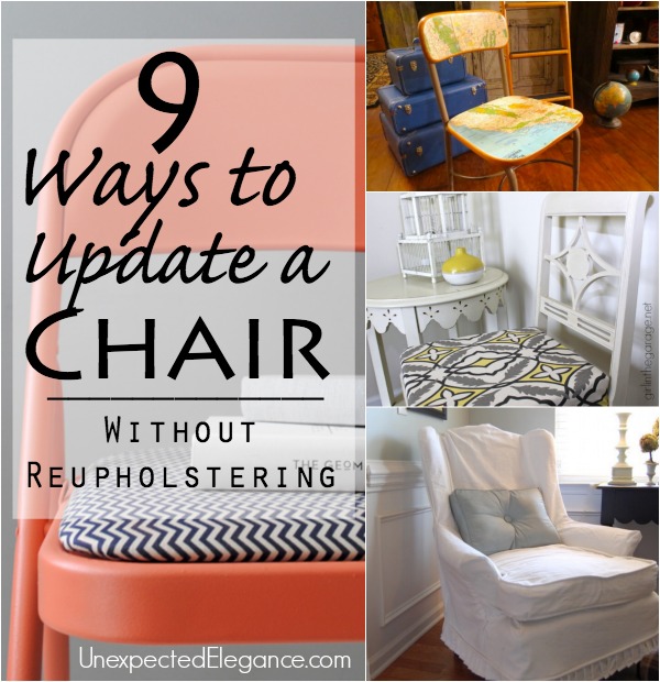 9 Ways to Update a Chair without Reupholstering