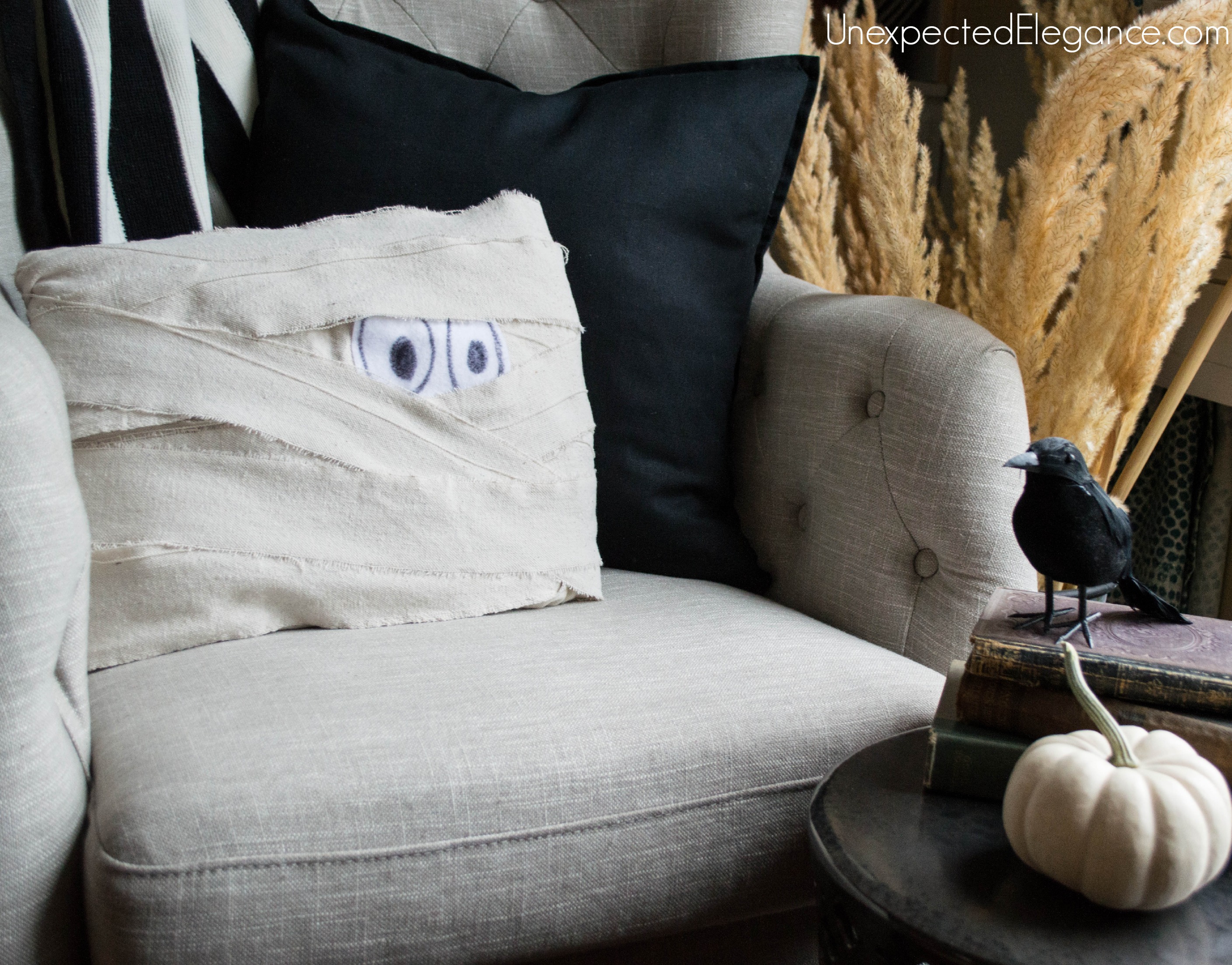 DIY Mummy Pillow for Halloween-1-6