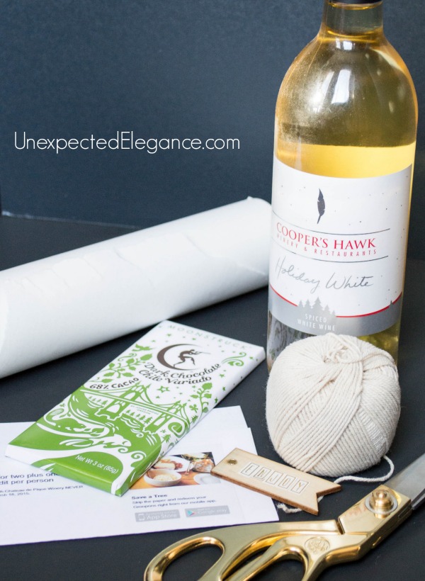 This year give your loved ones an experience they will remember. For the wine lovers give them a wine tasting gift package with this quick tutorial!