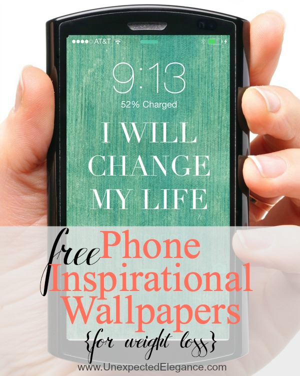 4 FREE Phone Wallpapers (Perfect for When You are Trying to Loss Weight)