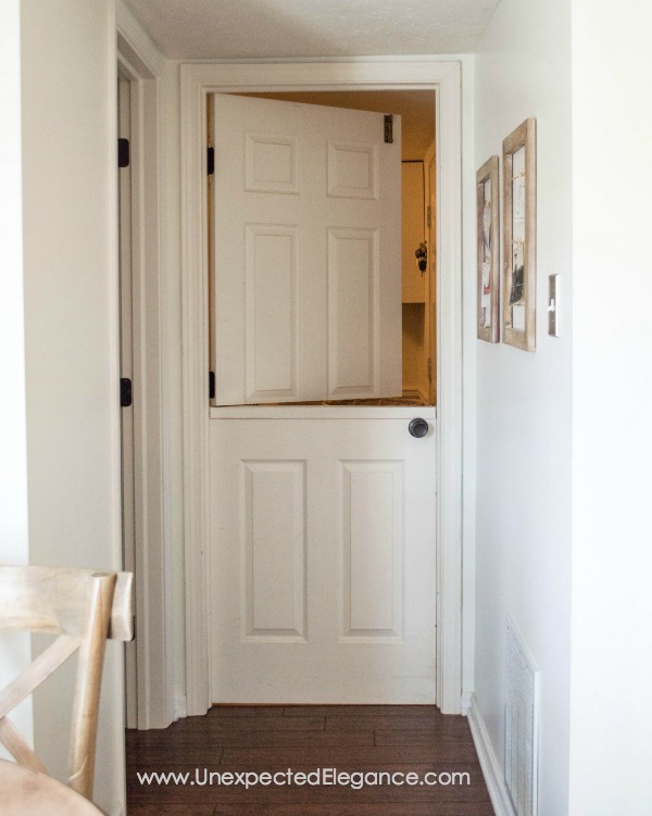 How to turn a Hollow Core Door Into a Dutch Door-1-3