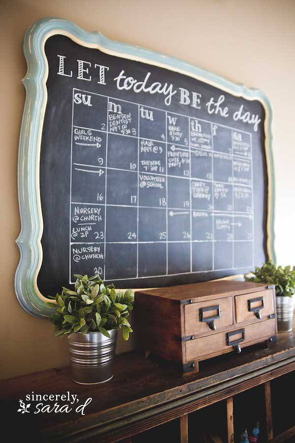 Decorating With Chalkboards Unexpected Elegance